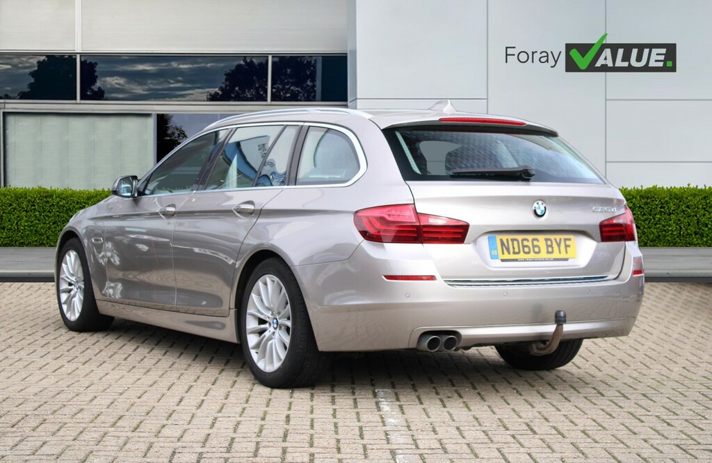 BMW 5 Series 525D Luxury Step Silver #2