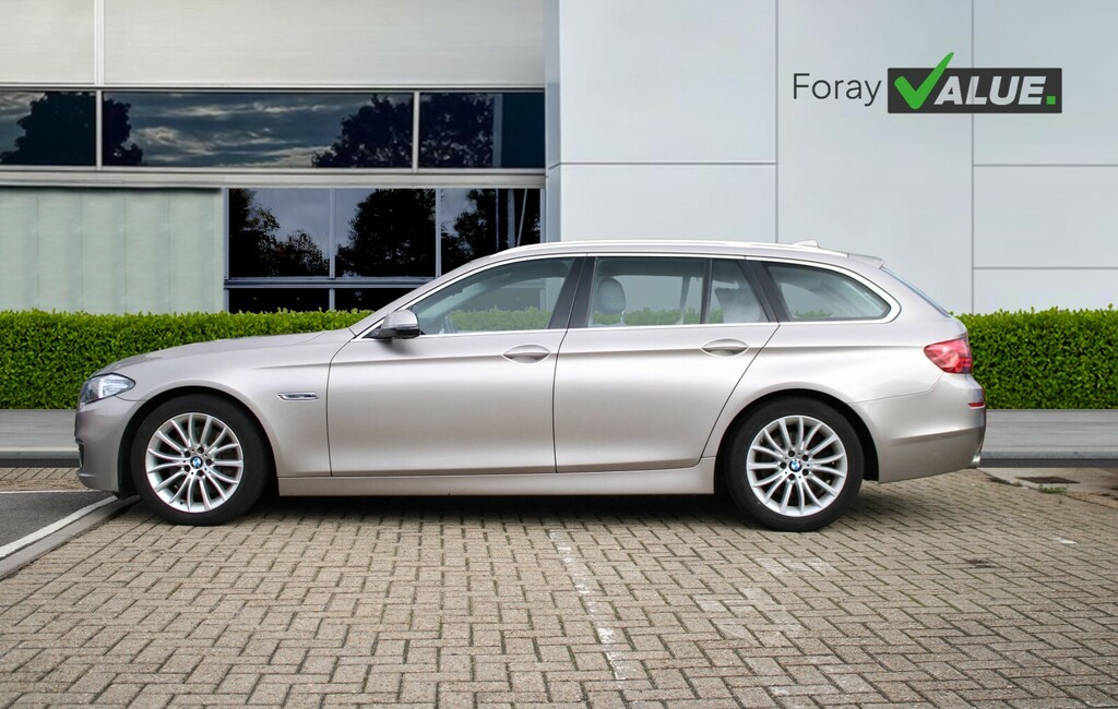 BMW 5 Series 525D Luxury Step Silver #3