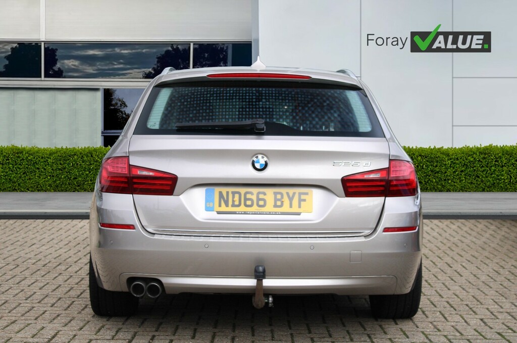 BMW 5 Series 525D Luxury Step Silver #5