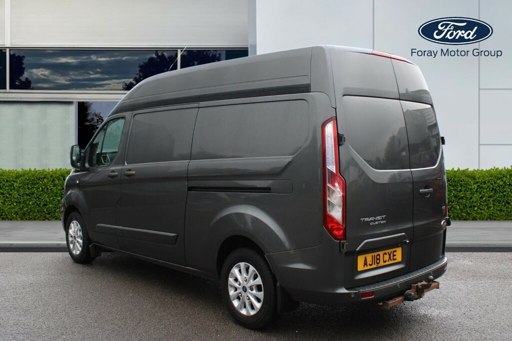 Ford Transit Custom 2.0 Ecoblue 170Ps High Roof Limited Van AJ18CXE Grey #6