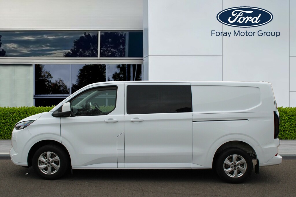 Ford Transit Custom 2.5 Phev 232Ps H1 Double Cab Van Limited HG74MFF White #4