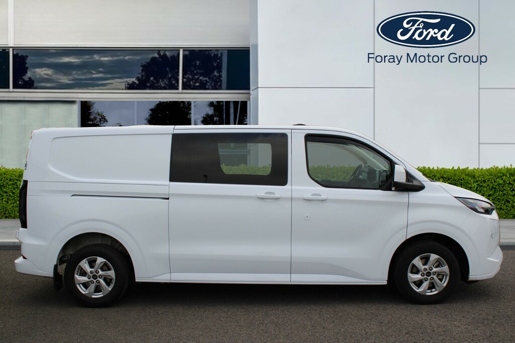 Ford Transit Custom 2.5 Phev 232Ps H1 Double Cab Van Limited HG74MFF White #2