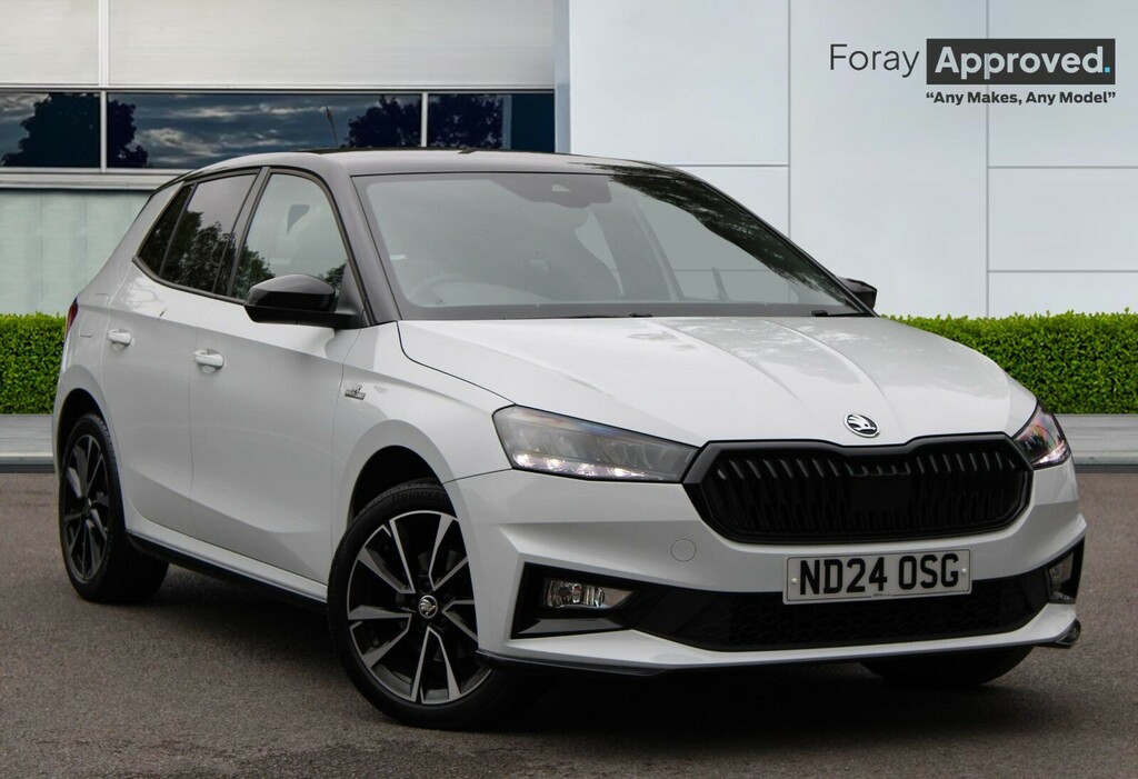 Skoda Fabia 1.0 Tsi 116 Monte Carlo White