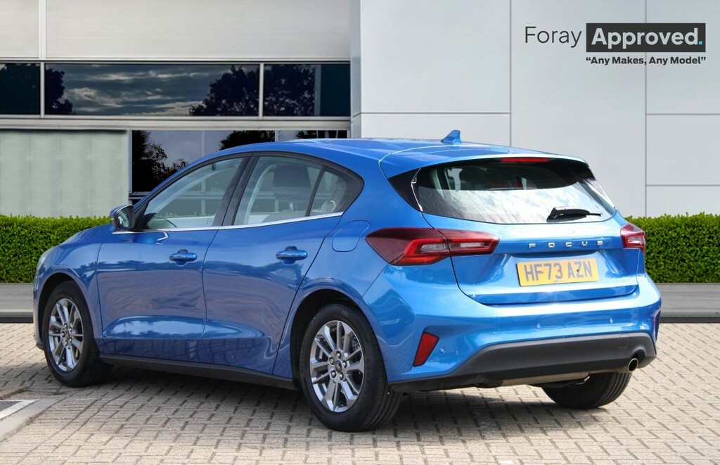 Ford Focus 1.0 Ecoboost Titanium HF73AZN Blue #2