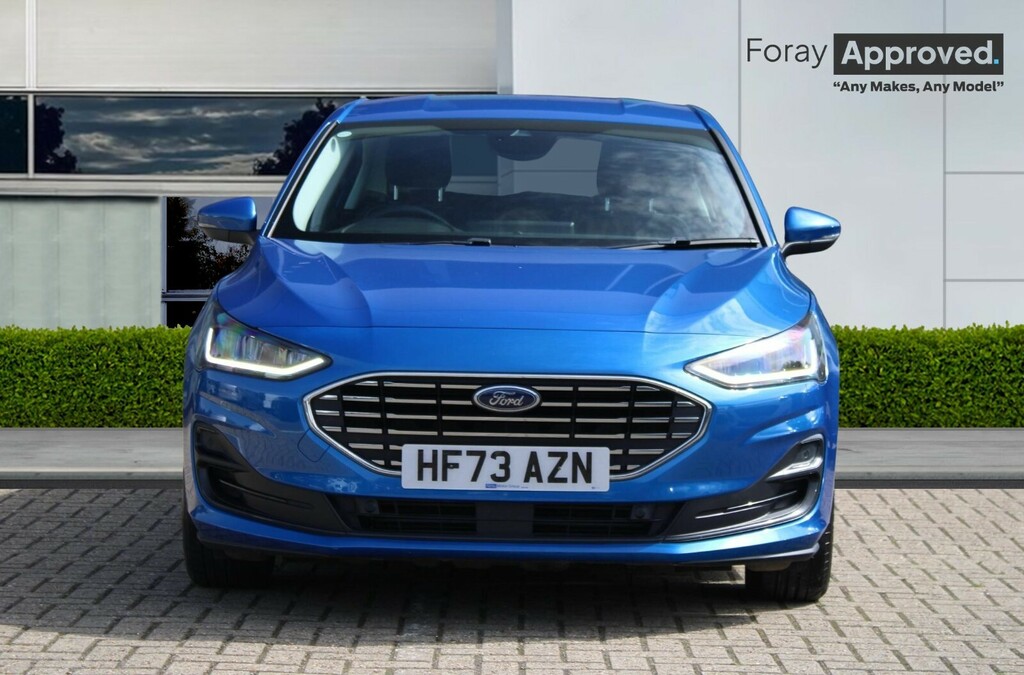 Ford Focus 1.0 Ecoboost Titanium HF73AZN Blue #4