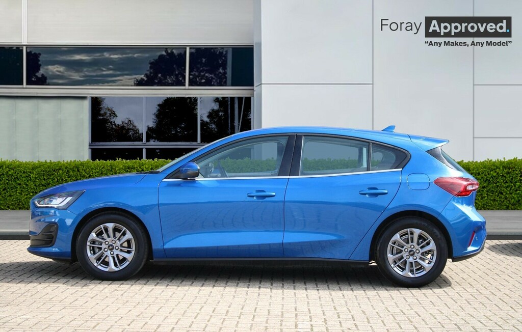Ford Focus 1.0 Ecoboost Titanium HF73AZN Blue #3