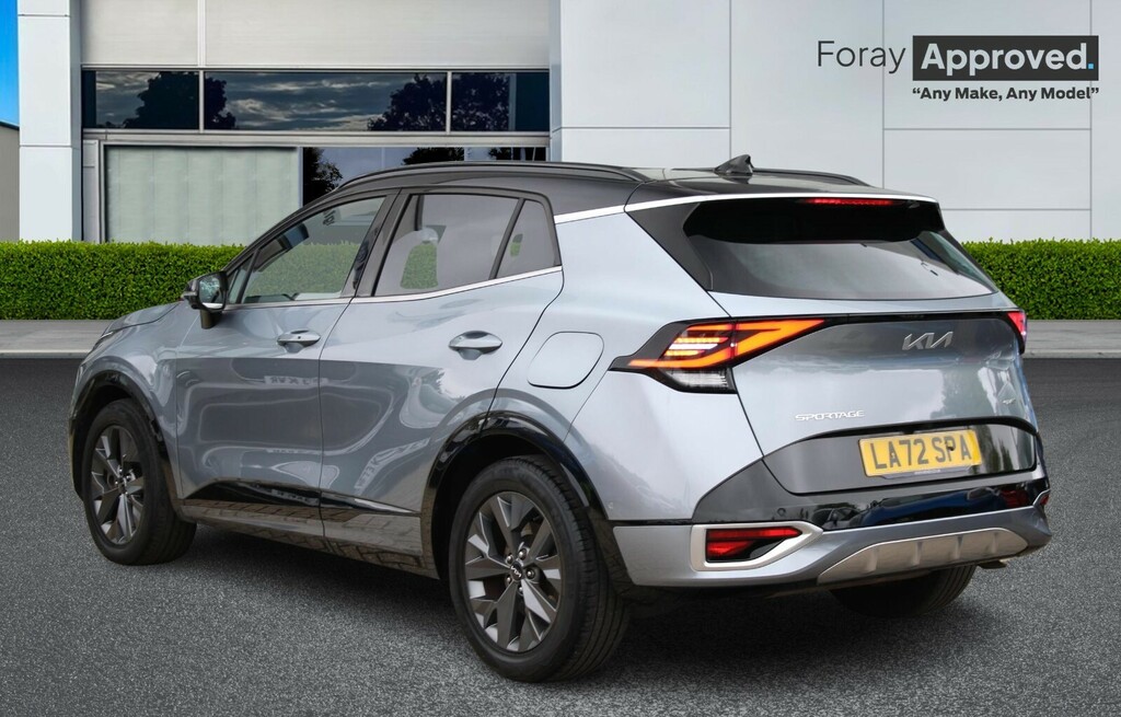 Kia Sportage 1.6T Gdi Hev Gt-line S Awd LA72SPA Silver #4