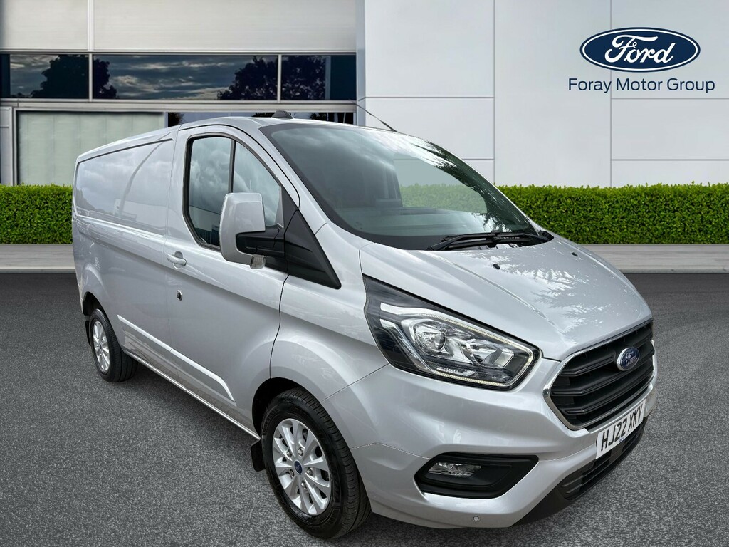 Ford Transit Custom 2.0 Ecoblue 130Ps Low Roof Limited Van HJ22XKV Silver