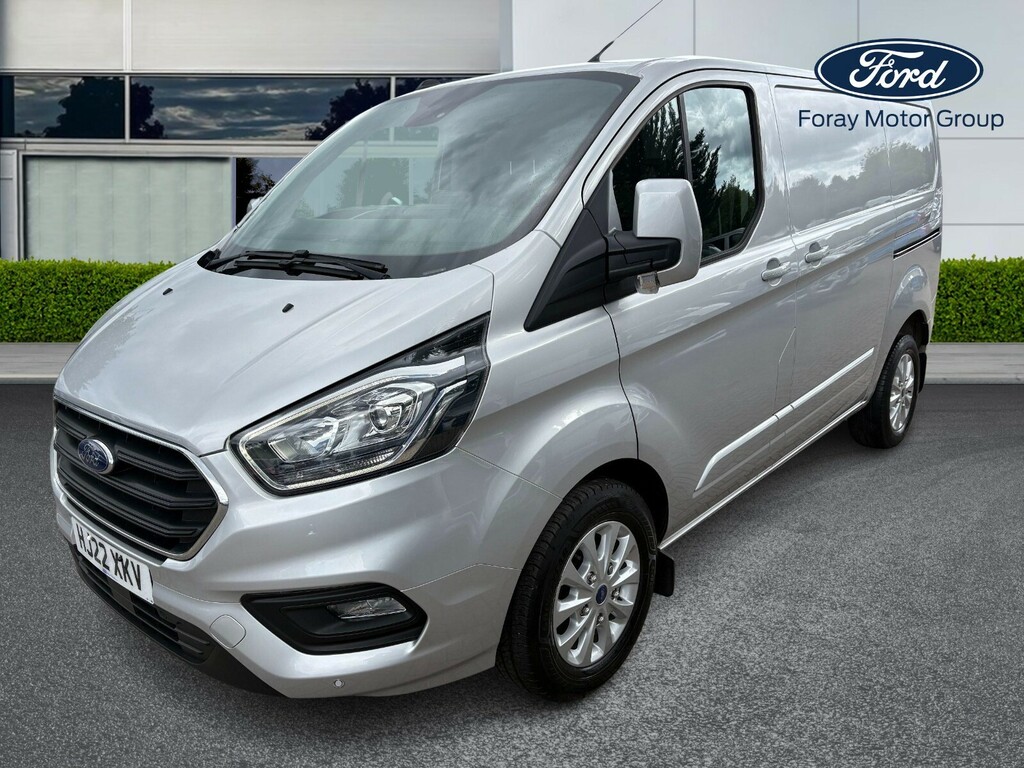 Ford Transit Custom 2.0 Ecoblue 130Ps Low Roof Limited Van HJ22XKV Silver #3