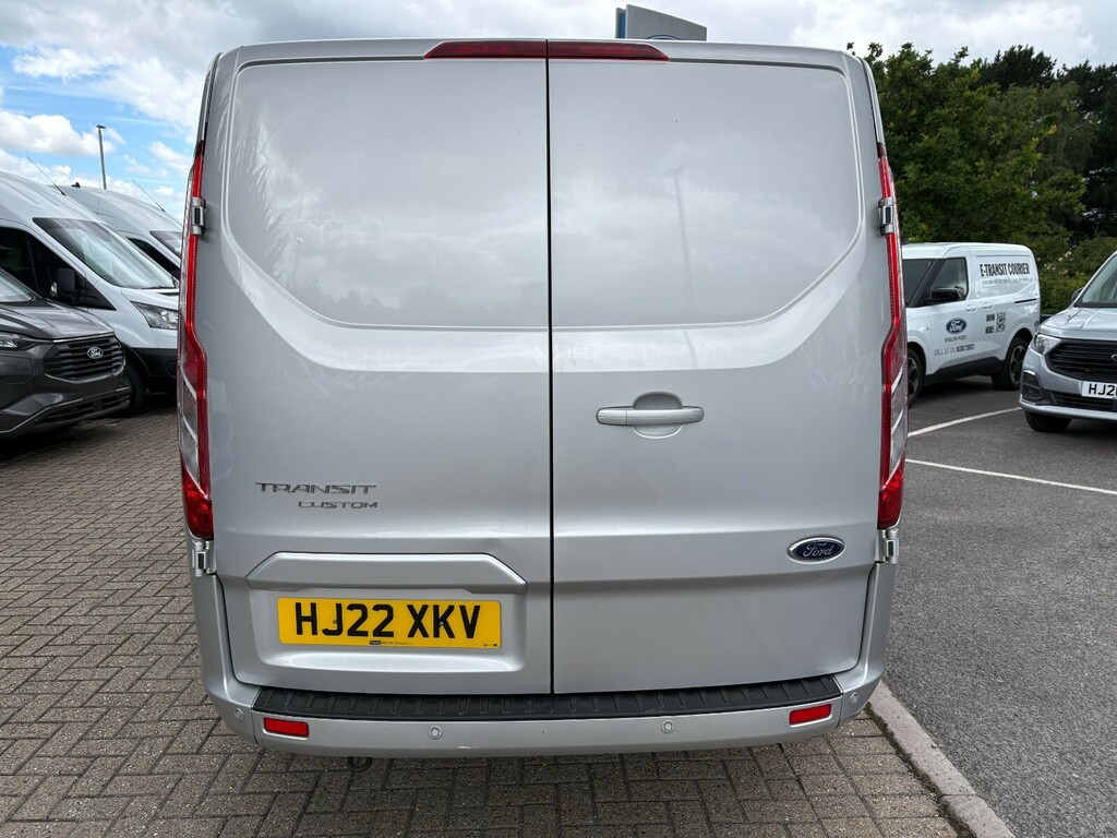 Ford Transit Custom 2.0 Ecoblue 130Ps Low Roof Limited Van HJ22XKV Silver #6