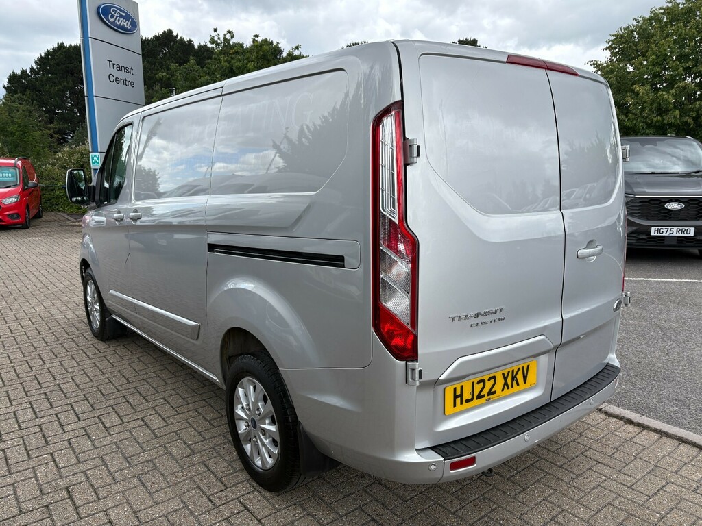 Ford Transit Custom 2.0 Ecoblue 130Ps Low Roof Limited Van HJ22XKV Silver #5