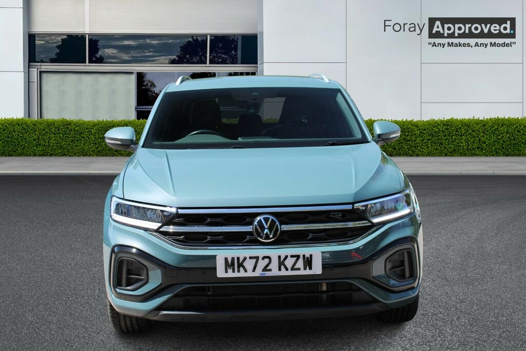 Volkswagen T-Roc 1.5 Tsi R-line Dsg MK72KZW Blue #2