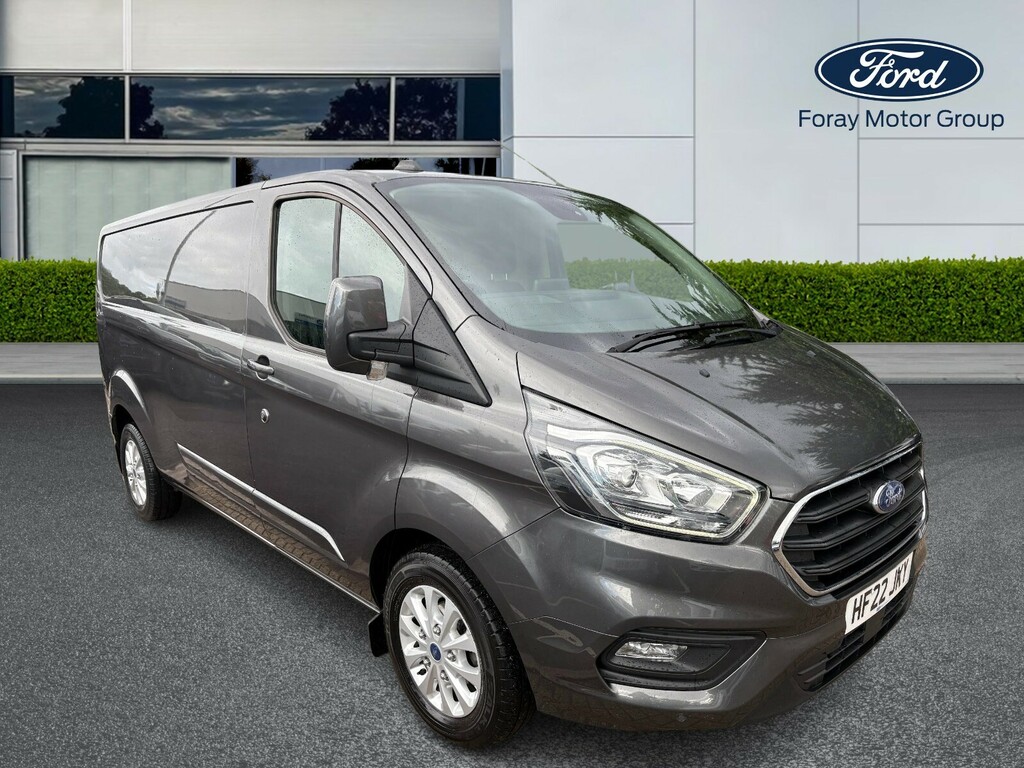 Ford Transit Custom 2.0 Ecoblue 130Ps Low Roof Limited Van Grey
