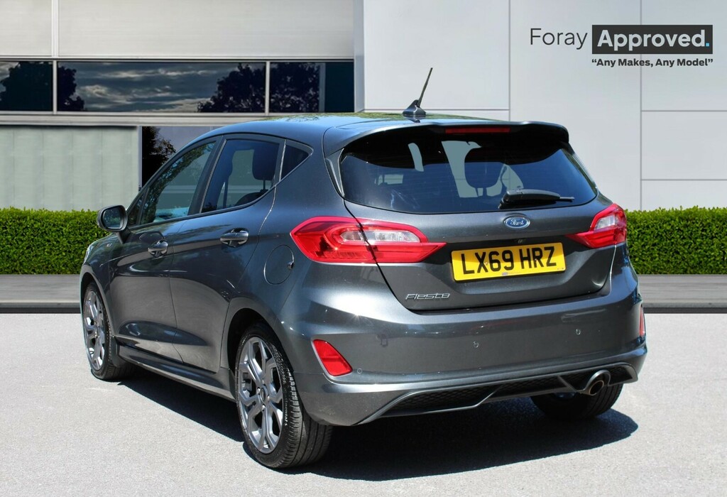 Ford Fiesta 1.0 Ecoboost 140 St-line X Grey #4