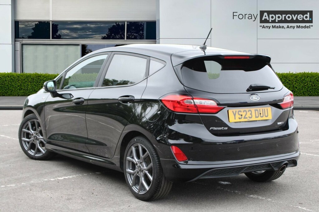 Ford Fiesta 1.0 Ecoboost Hybrid Mhev 125 St-line YS23DUU Black #4