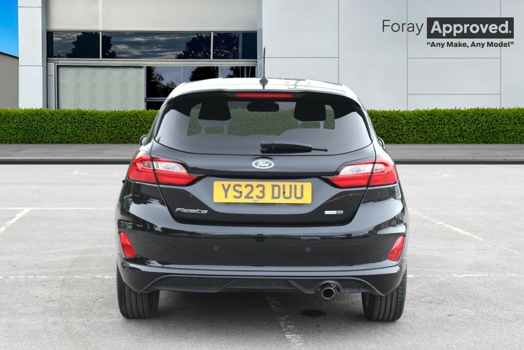 Ford Fiesta 1.0 Ecoboost Hybrid Mhev 125 St-line YS23DUU Black #5