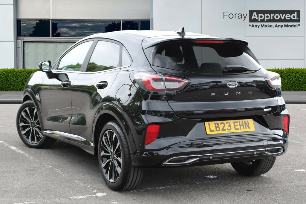 Ford Puma 1.0 Ecoboost Hybr Mhev 155 St-line Vignale Dct LB23EHN Black #4