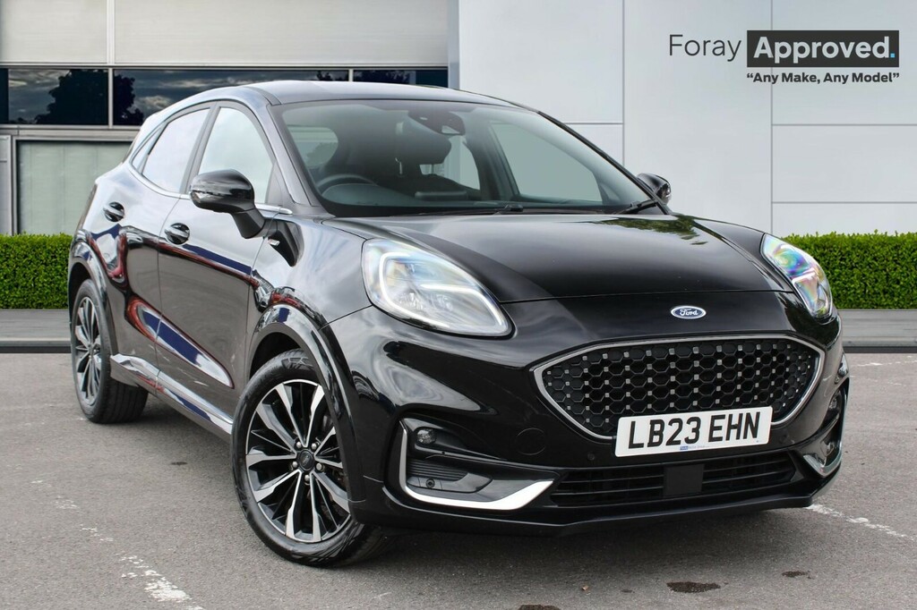 Ford Puma 1.0 Ecoboost Hybr Mhev 155 St-line Vignale Dct Black