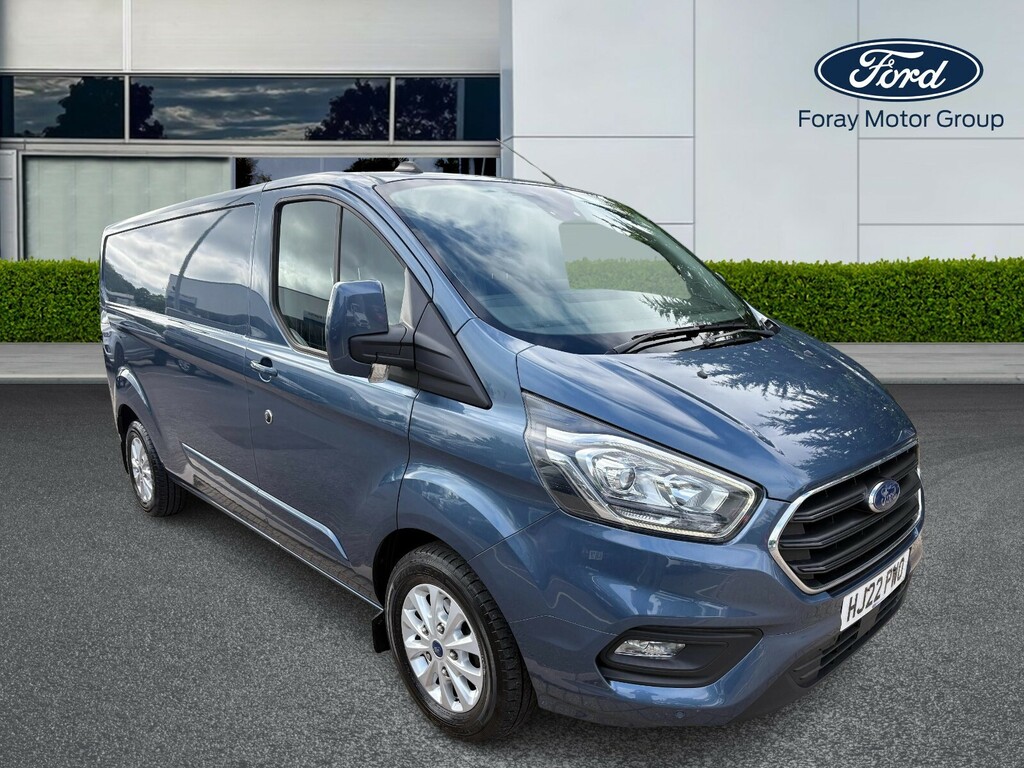 Ford Transit Custom 2.0 Ecoblue 170Ps Low Roof Limited Van Blue