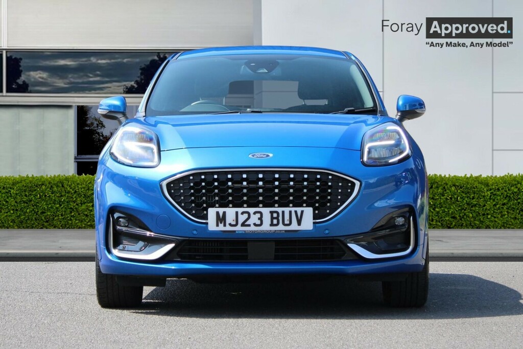 Ford Puma 1.0 Ecoboost Hybr Mhev 155 St-line Vignale Dct MJ23BUV Blue #2