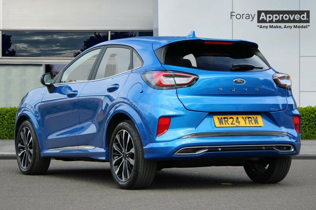 Ford Puma 1.0 Ecoboost Hybrid Mhev St-line Vignale WR24YRW Blue #3