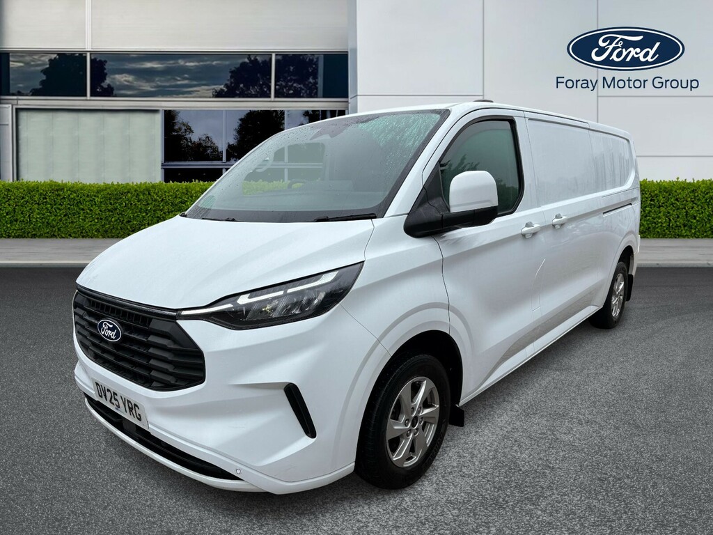 Ford Transit Custom 2.0 Ecoblue 136Ps H1 Van Limited DV25YRG White #3