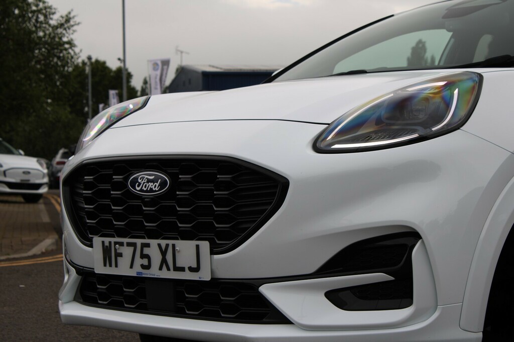 Ford Puma 1.0 Ecoboost Hybrid Mhev St-line X WF75XLJ White #3