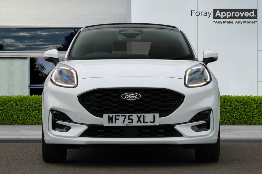 Ford Puma 1.0 Ecoboost Hybrid Mhev St-line X WF75XLJ White #2