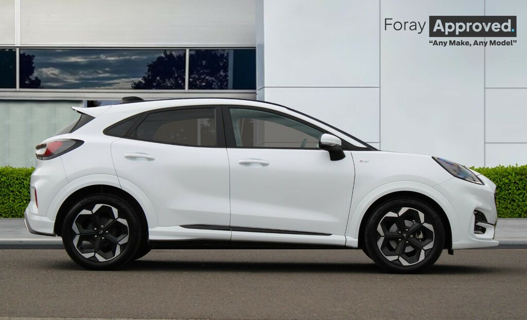 Ford Puma 1.0 Ecoboost Hybrid Mhev St-line X WF75XLJ White #4