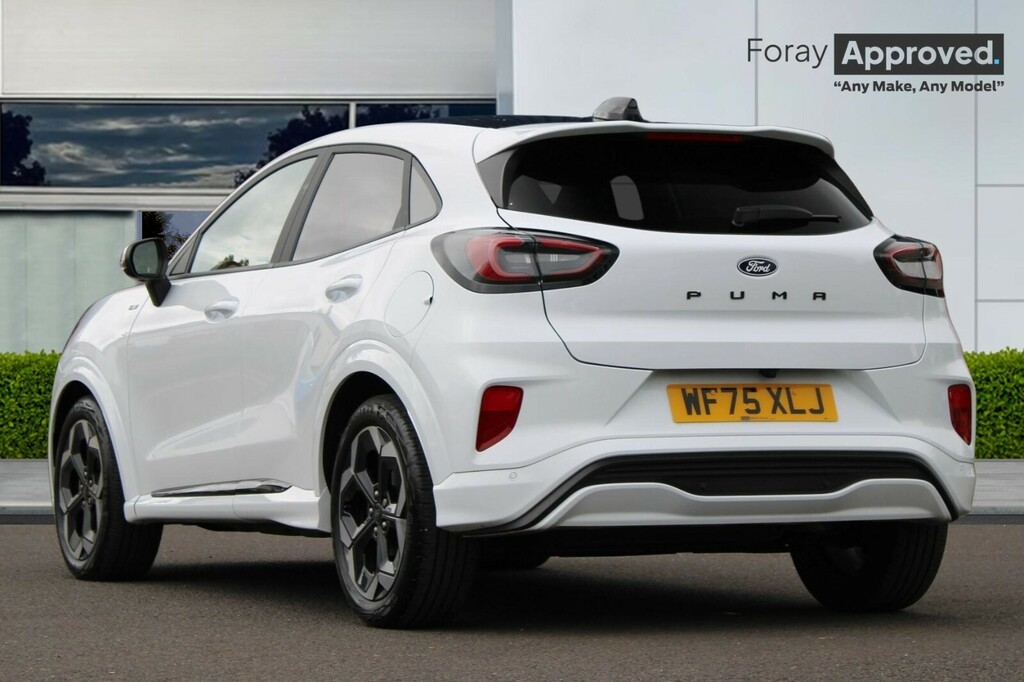 Ford Puma 1.0 Ecoboost Hybrid Mhev St-line X WF75XLJ White #5