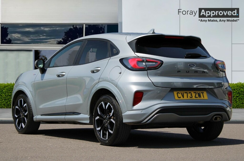 Ford Puma 1.0 Ecoboost Hybrid Mhev 155 St-line X CV73ZWT Silver #4