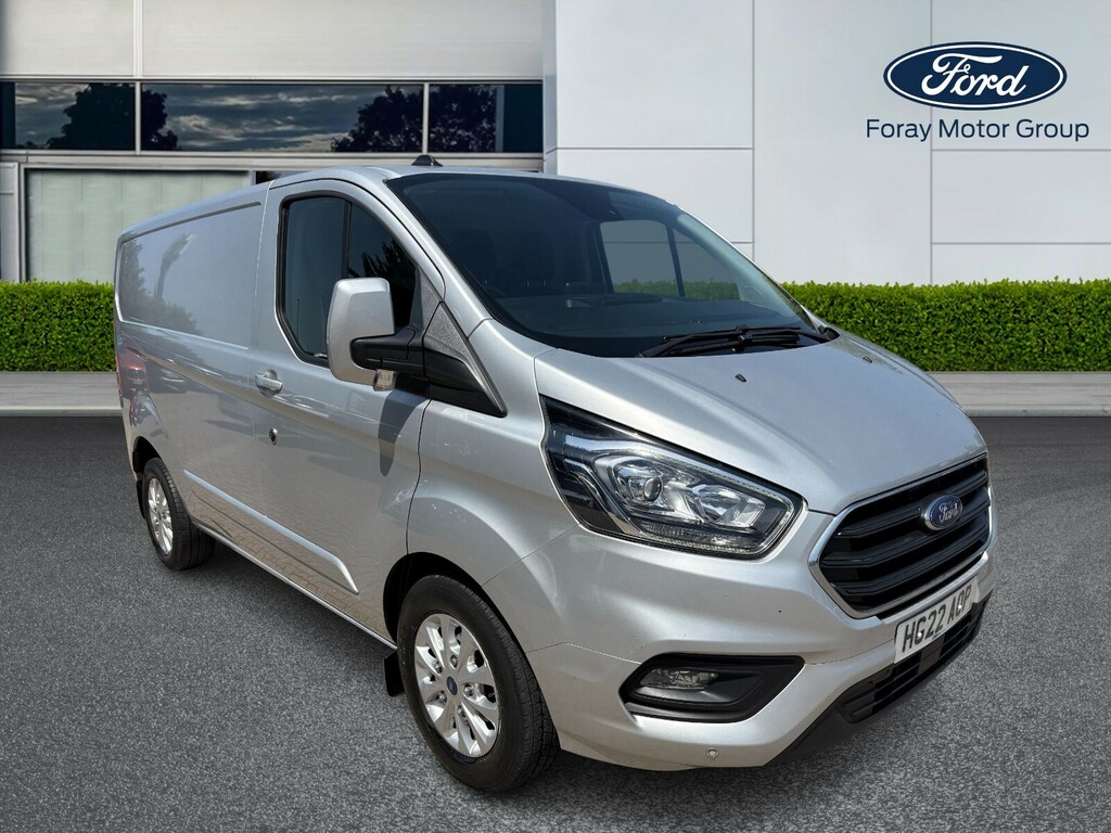 Ford Transit Custom 2.0 Ecoblue 130Ps Low Roof Limited Van Silver