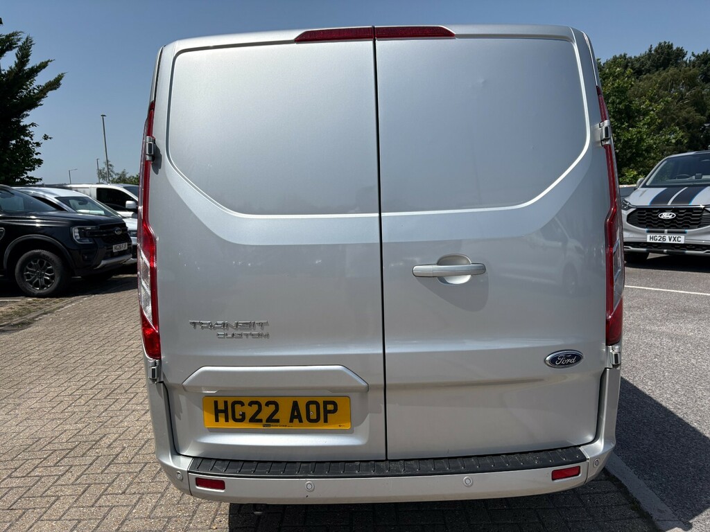Ford Transit Custom 2.0 Ecoblue 130Ps Low Roof Limited Van Silver #6