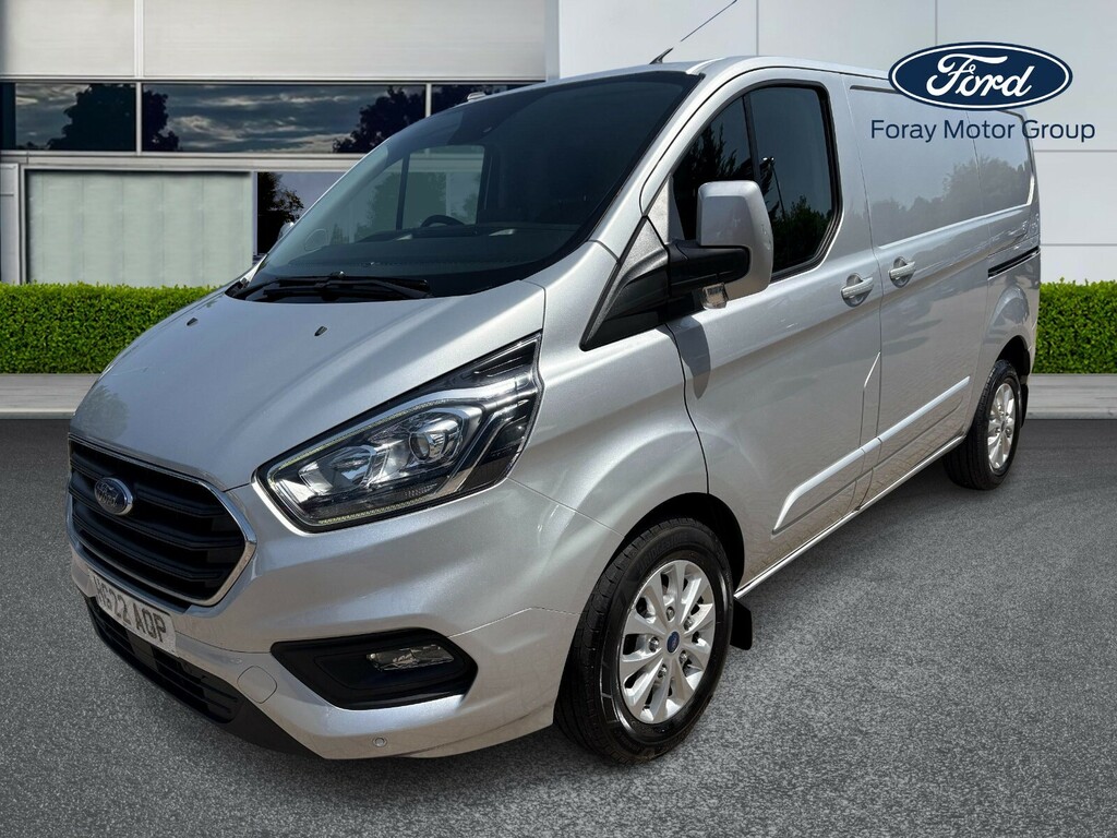 Ford Transit Custom 2.0 Ecoblue 130Ps Low Roof Limited Van Silver #3