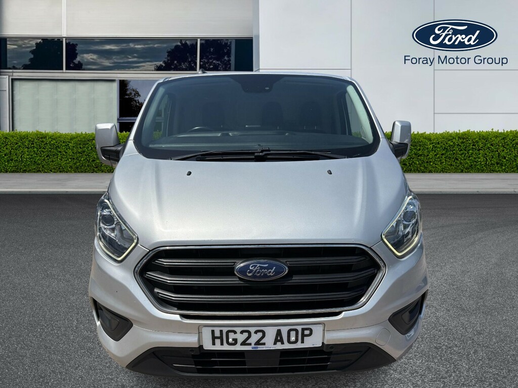 Ford Transit Custom 2.0 Ecoblue 130Ps Low Roof Limited Van Silver #2