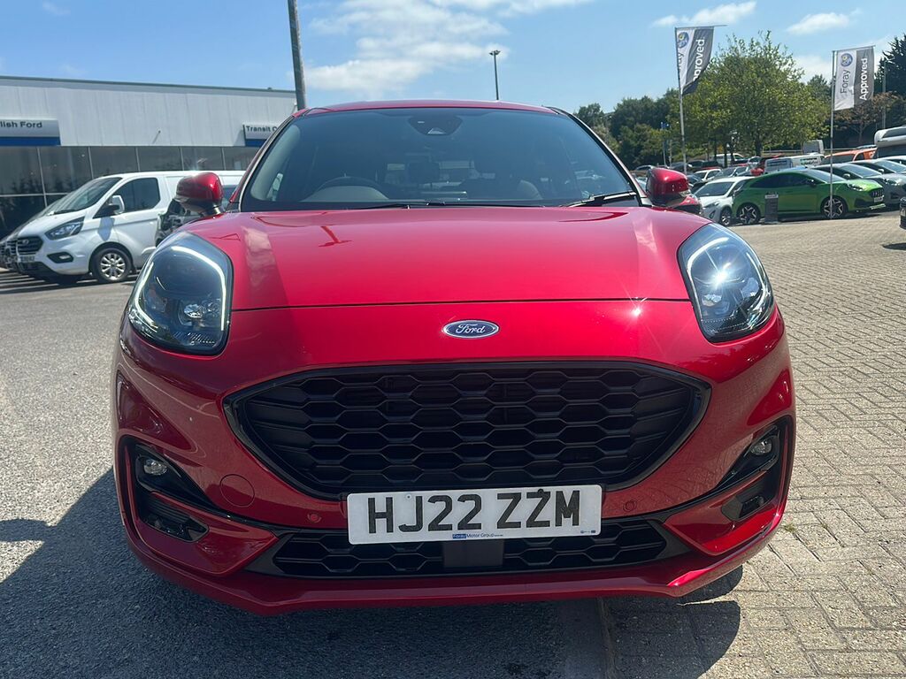 Ford Puma 1.0 Ecoboost Hybrid Mhev St-line X Dct Red #5