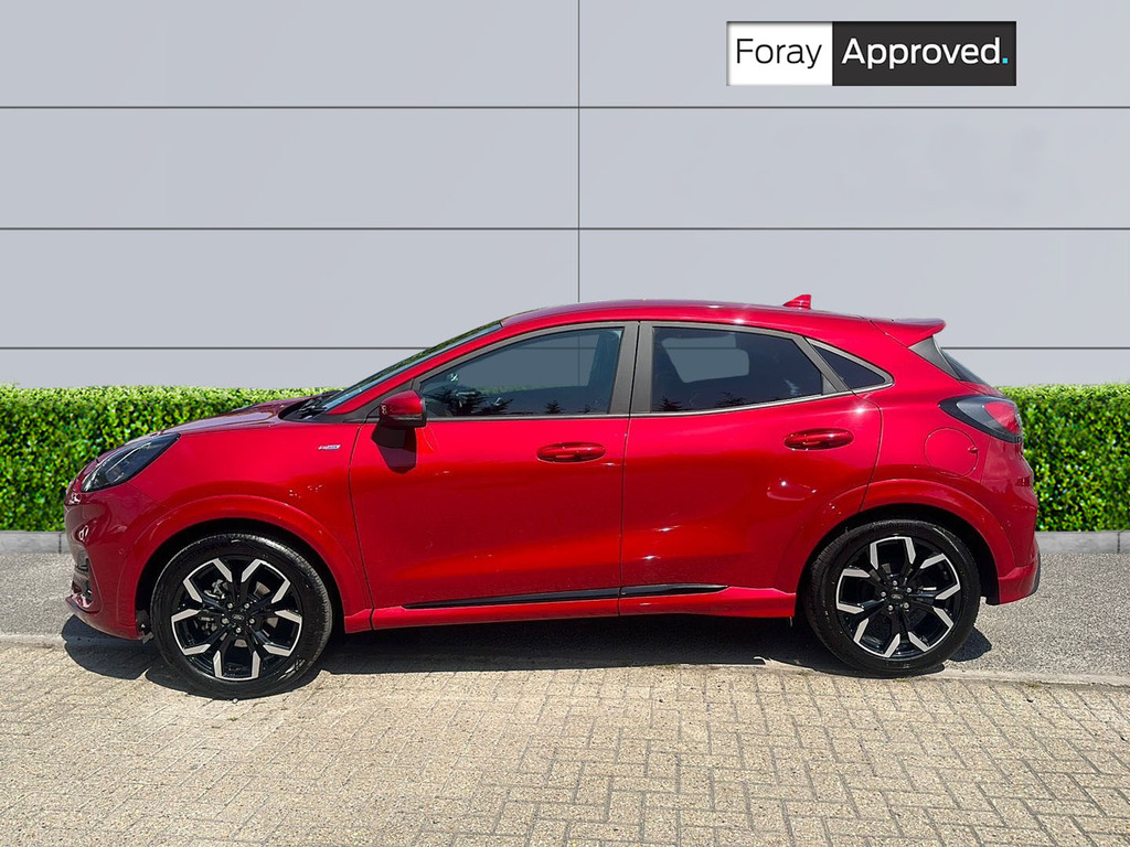 Ford Puma 1.0 Ecoboost Hybrid Mhev St-line X Dct Red #4