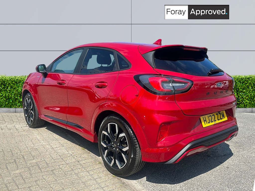 Ford Puma 1.0 Ecoboost Hybrid Mhev St-line X Dct Red #2
