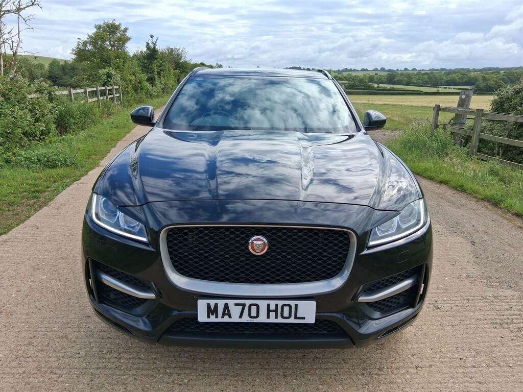 Jaguar F-Pace 2.0 D240 R-sport Awd Euro 6 Ss Black #4