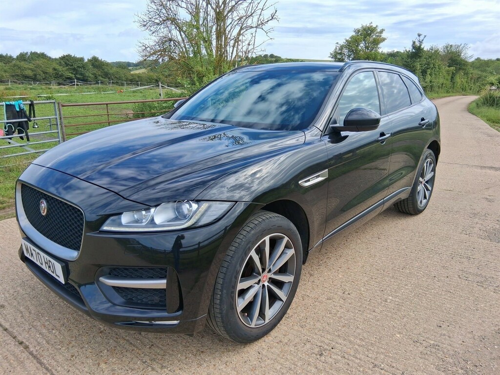 Jaguar F-Pace 2.0 D240 R-sport Awd Euro 6 Ss Black #5
