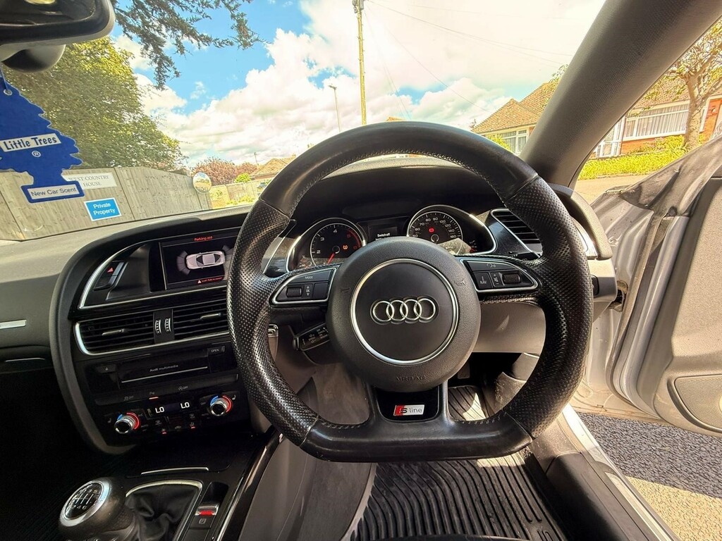 Audi A5 2.0 Tdi S Line Euro 5 Ss Grey #11
