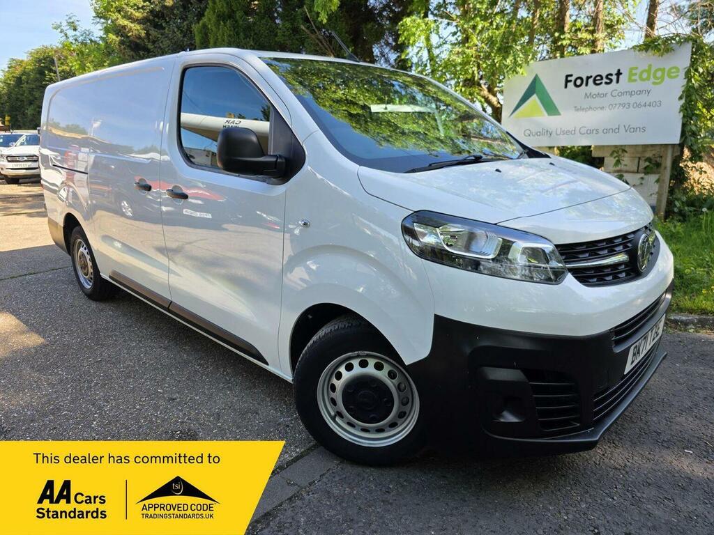Vauxhall Vivaro Panel Van 1.5 Turbo D 2900 Edition L2 H1 Euro 6 S White