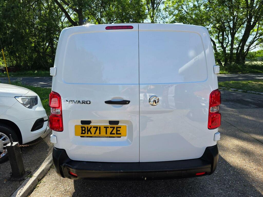 Vauxhall Vivaro Panel Van 1.5 Turbo D 2900 Edition L2 H1 Euro 6 S BK71TZE White #4
