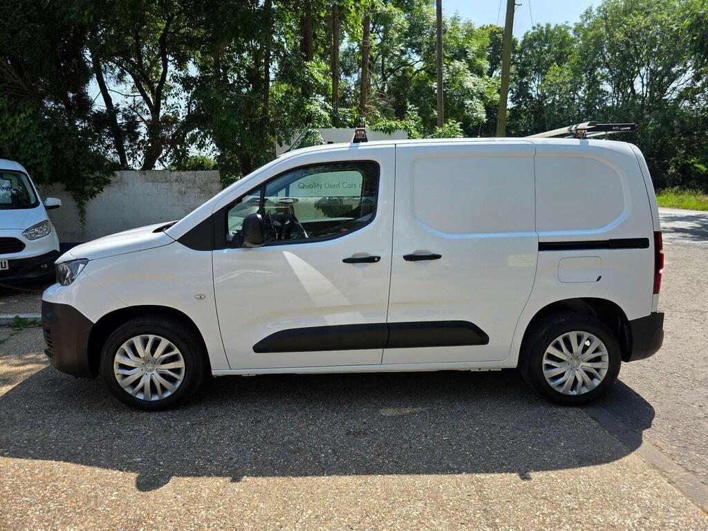 Peugeot Partner Panel Van 1.5 Bluehdi 1000 Professional Standard P White #6