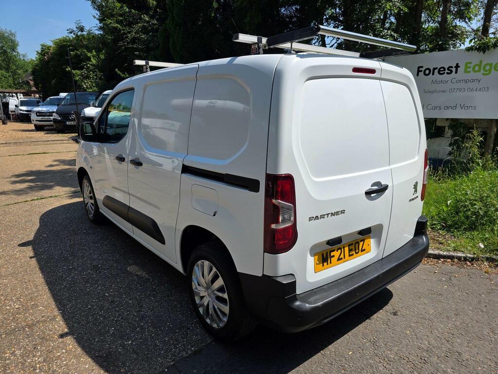 Peugeot Partner Panel Van 1.5 Bluehdi 1000 Professional Standard P White #5