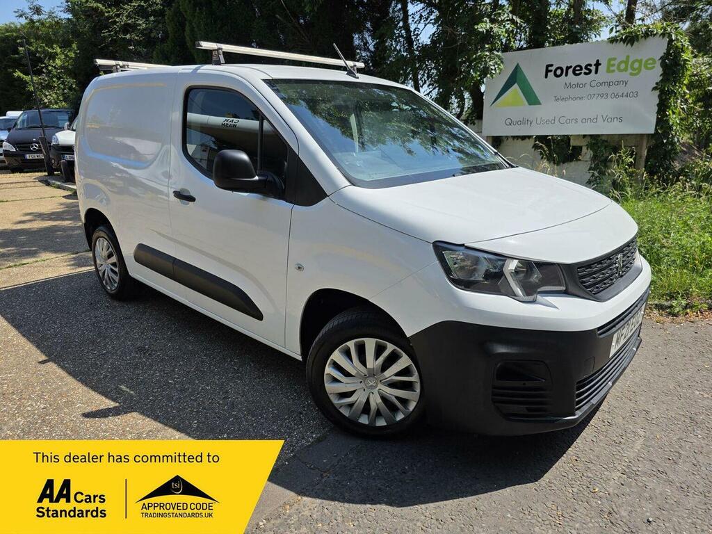 Peugeot Partner Panel Van 1.5 Bluehdi 1000 Professional Standard P White