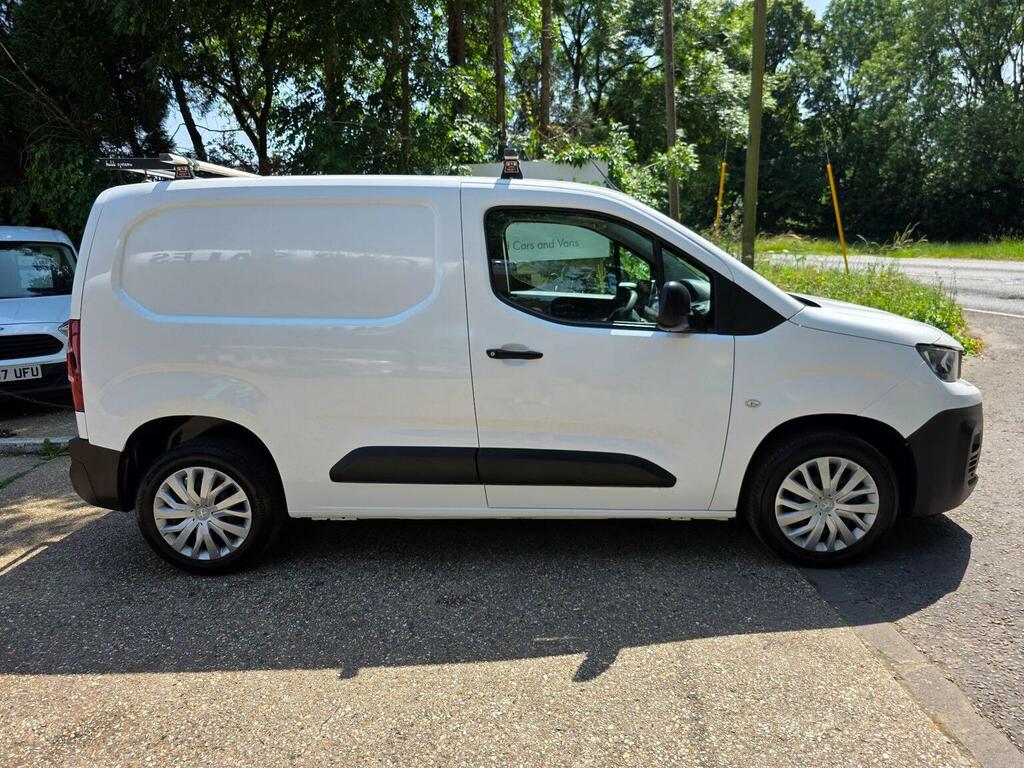 Peugeot Partner Panel Van 1.5 Bluehdi 1000 Professional Standard P White #2