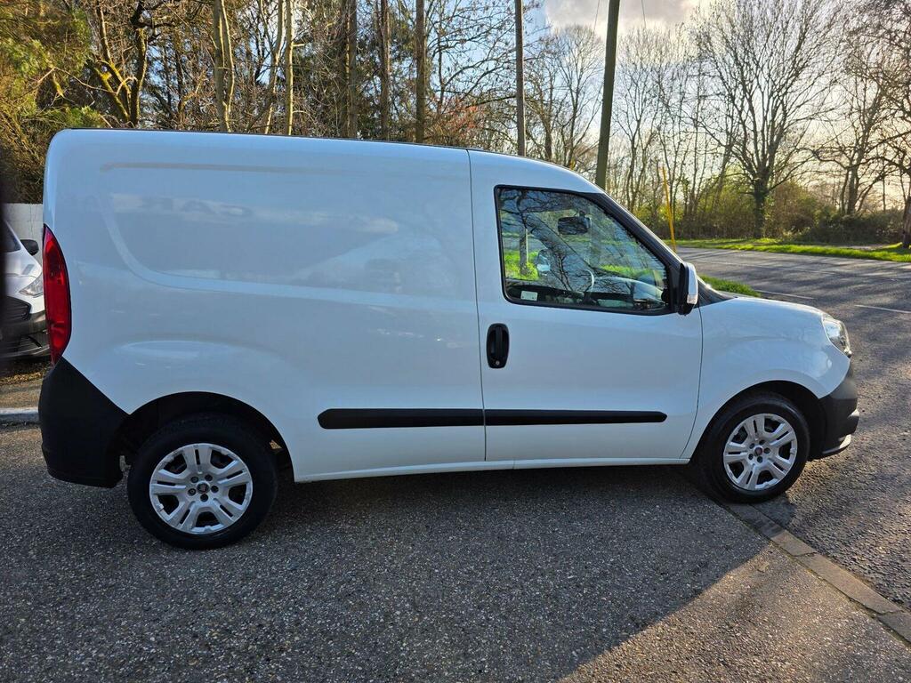 Fiat Doblo Panel Van 1.3 Multijetii Sx L1 H1 Euro 6 2017 White #2