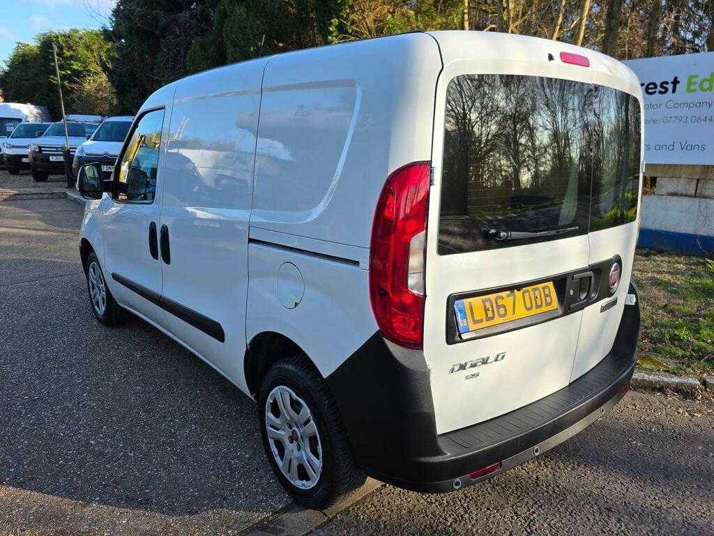 Fiat Doblo Panel Van 1.3 Multijetii Sx L1 H1 Euro 6 2017 White #5