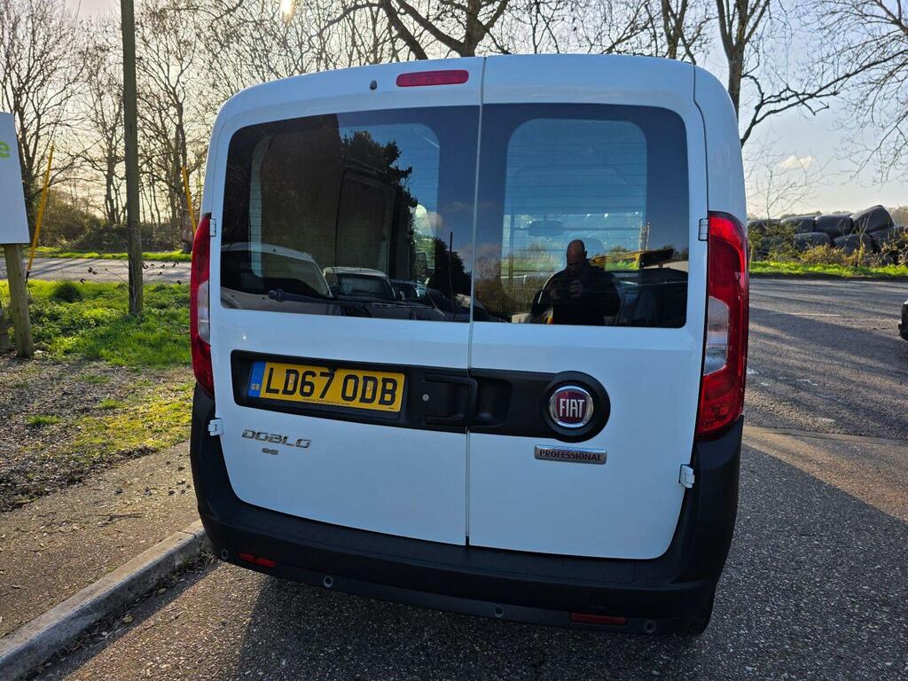 Fiat Doblo Panel Van 1.3 Multijetii Sx L1 H1 Euro 6 2017 White #4